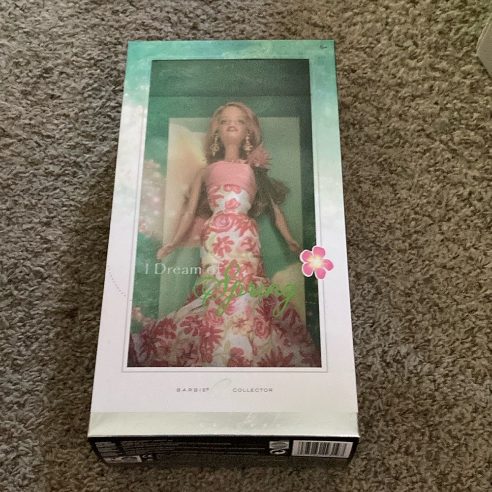 New Barbie Collector Doll I dream of spring silver label